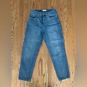 Madewell Mom Jean